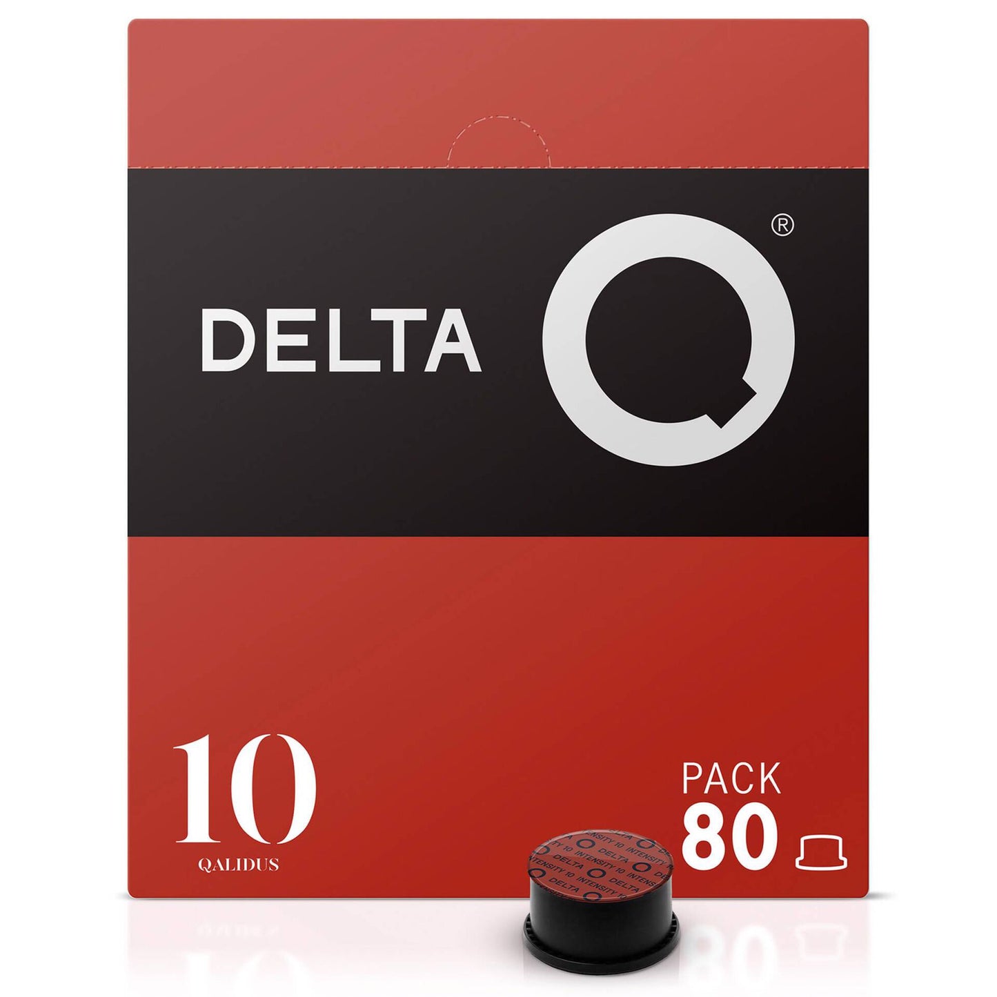 DELTA Q Qalidus (pack XL, intensidade 10) - 80 cápsulas