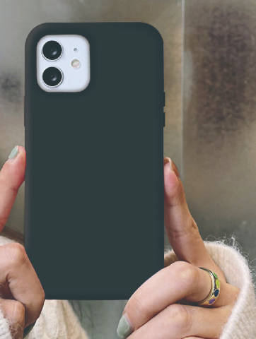 Capa protectora design solido iPhone 13