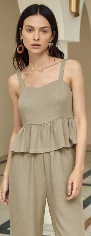 Conjunto babado (tam: M)