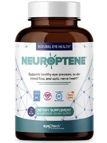 Suplemento com Bilberry para alívio do nervo optico