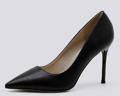 Sapato feminino executivo preto (tam: 38)