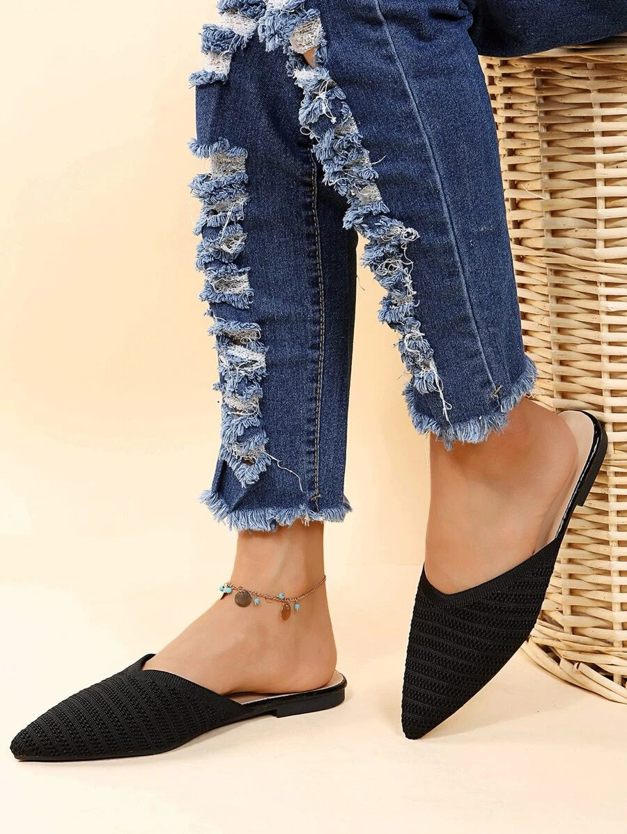 Mules preto (tam: Europe 38)