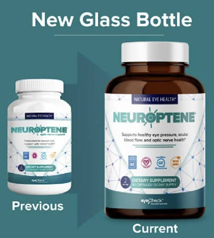 Suplemento com Bilberry para alívio do nervo optico
