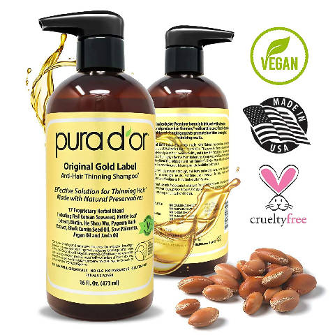 Shampo e Condicionador - Pura D'or Gold Label