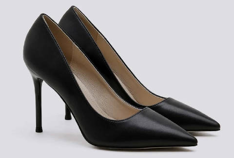 Sapato feminino executivo preto (tam: 38)