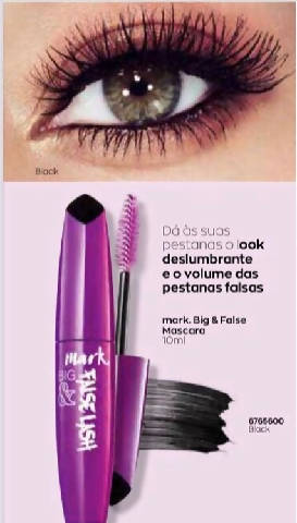 Rímel da Marca Avon - Big & False Lash