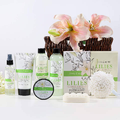 Cestas de presente para mulheres - corpo e terra