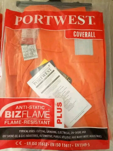 Fatos Macacão anti-chamas Portwest FR21