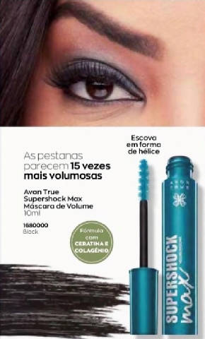 Rímel da Marca Avon - Supershock Max