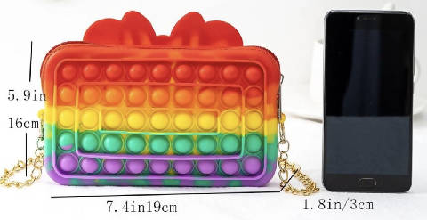 Bolsa de criança com design POP - rectangular