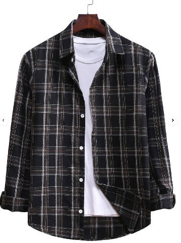 Camisa masculina xadrez (tam: S)