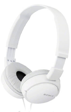 Fones de ouvido com fio (Branco) - Sony