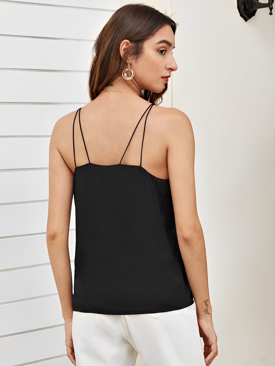 Blusa com decote em V