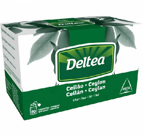 Chá Preto de Ceilão (Deltea) - 20 Saquetas