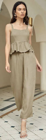 Conjunto babado (tam: M)