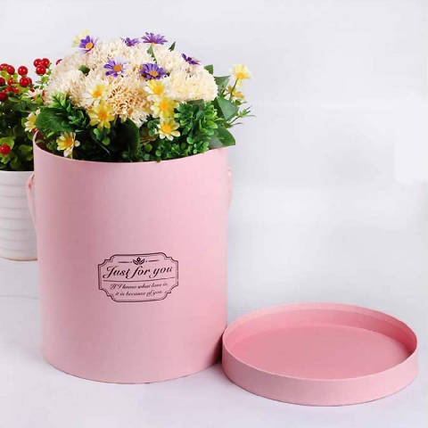Caixas de buquê para floristas com tampas