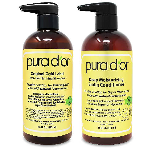 Shampo e Condicionador - Pura D'or Gold Label