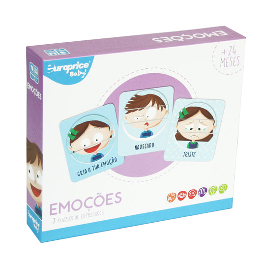 Puzzle de Emoções para bebés