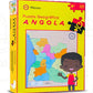 Puzzle Geográfico mapa de Angola