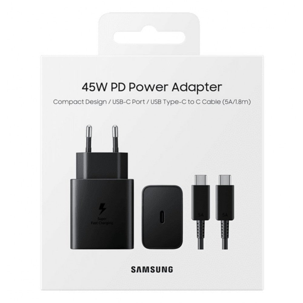 SAMSUNG Carregador USB - C 45W C/ Cabo