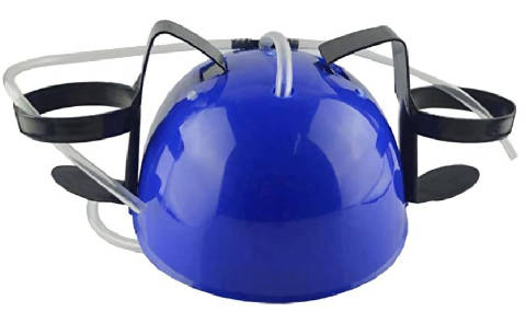 Chapéu de festa com suporte para bebida