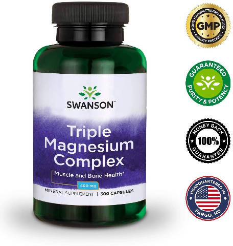 Suplemento Triple Magnesium Complex - Swanson