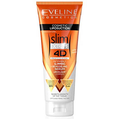 Sérum corporal para lipoaspiração Slim Extreme 4D - Eveline Cosmetics