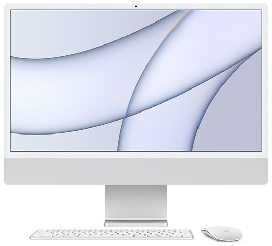 iMac 24" Retina 4.5K Display M1 8-Core CPU 8-Core GPU 512GB Prata