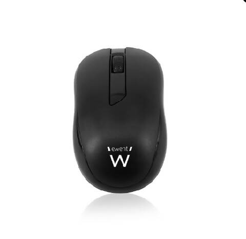 MOUSE EWENT WIRELESS OPTICO 1000 DPI PRETO