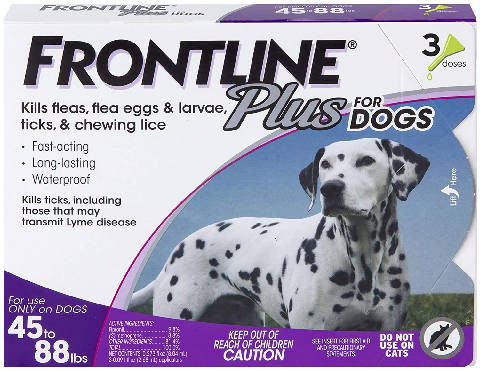FRONTLINE Plus Tratamento de pulgas e carraças para cães 20-40 kg