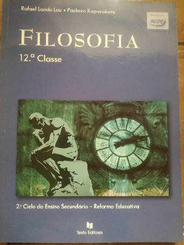 Manual Texto - Filosofia 12ª Classe